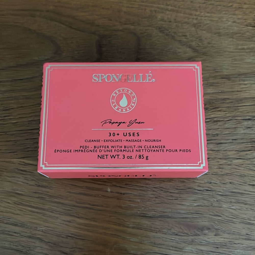Spongelle Papaya Yuzu Pedi Buffer